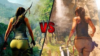 Shadow Of The Tomb Raider VS Rise Of The Tomb Raider Comparison 2018 [upl. by Cotterell]