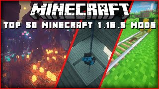 Top 50 Best Minecraft 1165 Mods that are Worth Trying [upl. by Ahsek612]