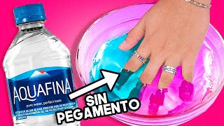 SLIME DE AGUA 💦 SIN PEGAMENTO no Borax WATER SLIME [upl. by Neitsirk]