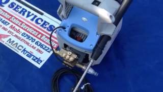 QWASHERS YOUTUBE PRESSURE WASHER KRANZLE 49501 K1050P 130 BAR  75LTRS AUTO STOP START 22KW [upl. by Elijah]