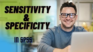 Sensitivity and Specificity in SPSS [upl. by Darcee]