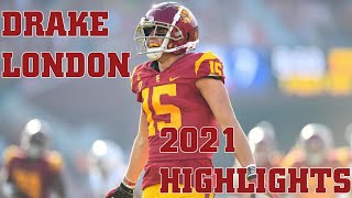 Drake London Full 2021 Highlights [upl. by Channing]