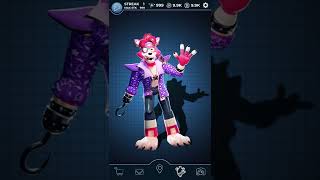 FNAF AR Glamrock Foxy Jumpscare amp Workshop Animations [upl. by Materse]