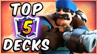 TOP 5 DECKS from the BEST PLAYERS IN THE WORLD 🏆 — Clash Royale July 2023 [upl. by Alithea282]