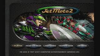 Jet Moto 2  Title Screen [upl. by Golding]