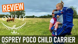 Osprey Poco Review  Ospreys sportiest child carrier yet [upl. by Gould]