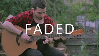 Faded  Alan Walker fingerstyle guitar cover by Peter Gergely WITH TABS [upl. by Charisse]