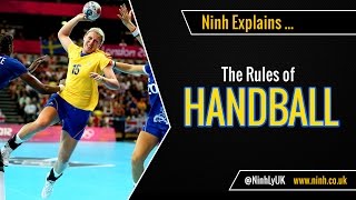 The Rules of Handball Team Handball or Olympic Handball  EXPLAINED [upl. by Constant]