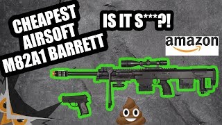 CHEAPEST M82A1 BARRETT  UKARMS P1050 AIRSOFT [upl. by Nessim]