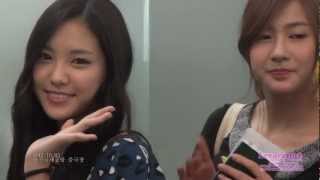 20121003 인천공항 출국장에이핑크Apink나은유경남주하영1080P [upl. by Nileve179]