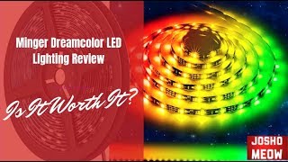 Minger Dreamcolor LED Lighting Review Is It Worth It [upl. by Srevart]