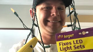 Fixing LED Icicle Lights with the “LED Keeper” WORKS Hallelujah [upl. by Remliw]