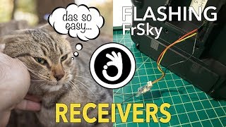 Firmware Flashing FrSky Receivers  RXSR and Others [upl. by Ennayrb481]