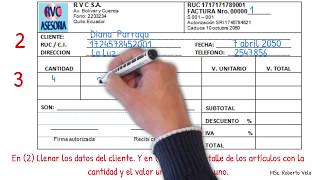 FACTURAS CON DESCUENTO – requisitos de una factura – SRI servicio de rentas internas – tarifa 12 [upl. by Robbins]