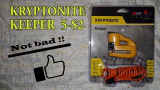 368 Kryptonite Keeper 5S2 Disc Lock [upl. by Analaf]