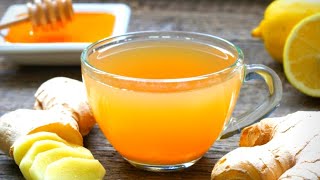 HOME REMEDY  Ginger Lemon Honey Tea Recipe  Cold amp Flu Relief I HERBAL TEA for Cold amp Cough [upl. by Akihsay]