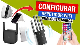 ASI DE FACIL puedes Configurar cualquier REPETIDOR WIFI ✅ Desde Celular  Solución de problemas [upl. by Hwang614]