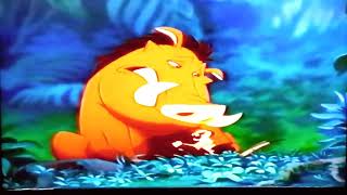 The Lion King Timon amp Pumbaa are Crying 1994 VHS Capture [upl. by Mohsen]