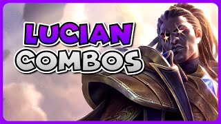 LUCIAN COMBO GUIDE  How to Play Lucian Season 13  Bav Bros [upl. by Yci]