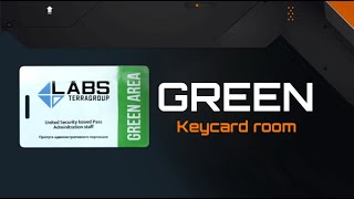 QUICK GREEN KEYCARD LOOT GUIDE  ESCAPE FROM TARKOV 121230 [upl. by Sonitnatsnoc]