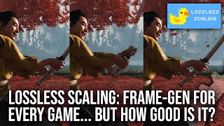 Lossless Scaling Frame Generation For Every Game  But How Good Is it [upl. by Pape]