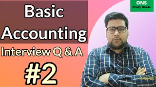 Basic Accounting Interview Questions And Answers  Part 2 [upl. by Ahsaeyt194]