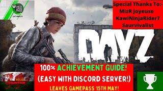 DayZ  100 Achievement Guide EASY With Server in 1 Hour [upl. by Lagas]