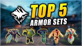 DAUNTLESS Top 5 Best Armor Dauntless Advanced Armor Guide [upl. by Eitsrik]