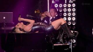 Lady Gaga  Americano Live  BBC Radio 1s Big Weekend 2011 HD [upl. by Nonnek]