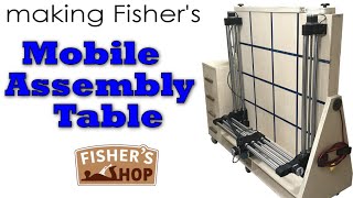 Woodworking Making Fishers Mobile Assembly Table [upl. by Aggi702]