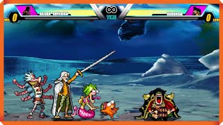 SILVER RAYLEIGH VS BLACK BEARD  ONE PIEACE MUGEN  OFFLINE GAMES [upl. by Kore568]