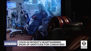 Utah Man Plays Violin For ICU While Intubated With COVID19 [upl. by Hgielra]