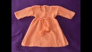 Vestido bebe 6 meses A máquina [upl. by Annyl197]