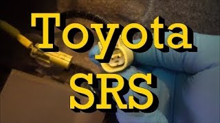 Toyota SRS B0111B0116Open in Side Squib Circuit [upl. by Zakaria118]