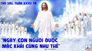 LỜI CHÚA NGÀY 15  11 THỨ 6 TUẦN 32 THƯỜNG NIÊN  PMCAO HUY HOÀNG ĐỨC TRỌNG [upl. by Manheim]