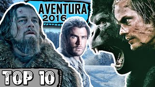 TOP 10  MELHORES FILMES DE AVENTURA  2016 HD [upl. by Sitoiyanap394]