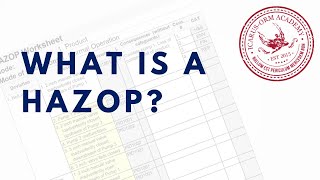 What is a HAZOP A Crash Course [upl. by Idas306]