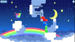 Snakebird  Star Level 1 Solution [upl. by Sifan490]