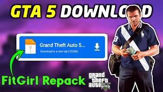 How to Download GTA 5 Free in Pc  Only in 5 Mins [upl. by Joete]