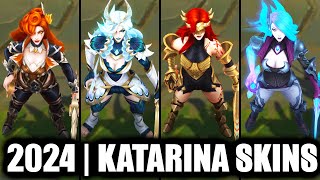 ALL KATARINA SKINS SPOTLIGHT 2025  League of Legends [upl. by Aihsar]