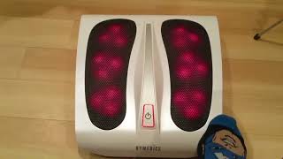 HOMEDICS deluxe shiatsu full foot massager [upl. by Sueddaht]