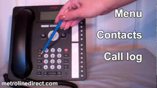 metrolinedirectcom Avaya 1616I IP Telephone [upl. by Dorise]