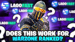 Do VPNs Work In Warzone Ranked LagoFast VPN [upl. by Nomzzaj]