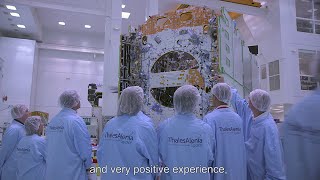 Brazilian engineers trained at Thales Alenia Space [upl. by Aliet]