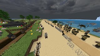 WW2 3D SOLDIER ADDON MINECRAFT V121 PE MCPE [upl. by Tammi]