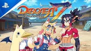 Disgaea 7 Vows of the Virtueless  Story Trailer  PS5 amp PS4 Games [upl. by Giza]