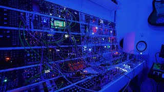 Blue Dawn 🧿 2 hours of modular synth for sleeprelaxation [upl. by Nonnarb]