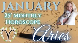 Aries January 2025 Monthly Horoscope [upl. by Ahsekan214]