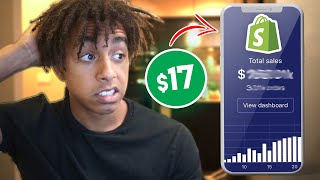 I Tried Making Money With A PreBuilt Shopify Store Scam [upl. by Amaris]