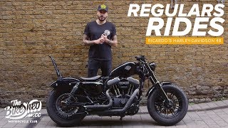 Regulars Rides Ricardos HarleyDavidson Sportster FortyEight [upl. by Auos140]